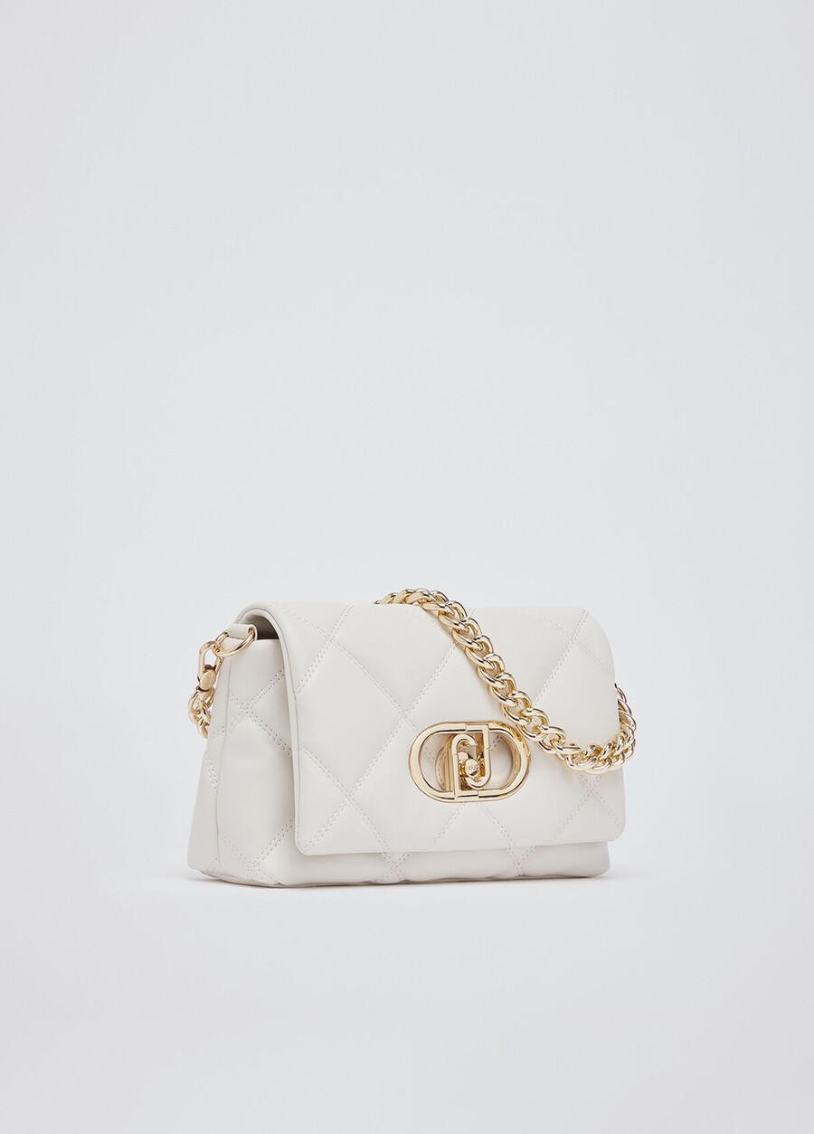 medium quilted lapuffy bag