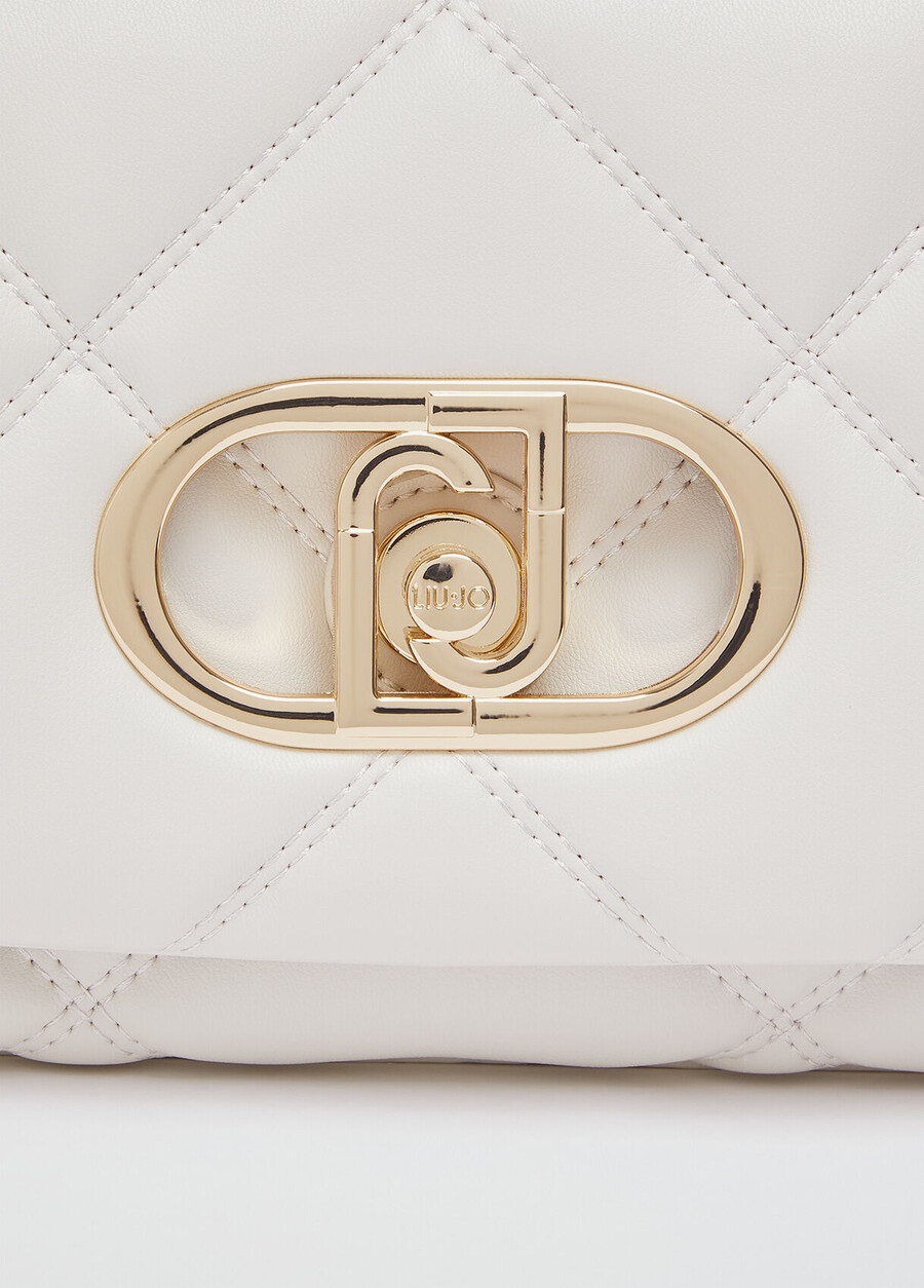 medium quilted lapuffy bag