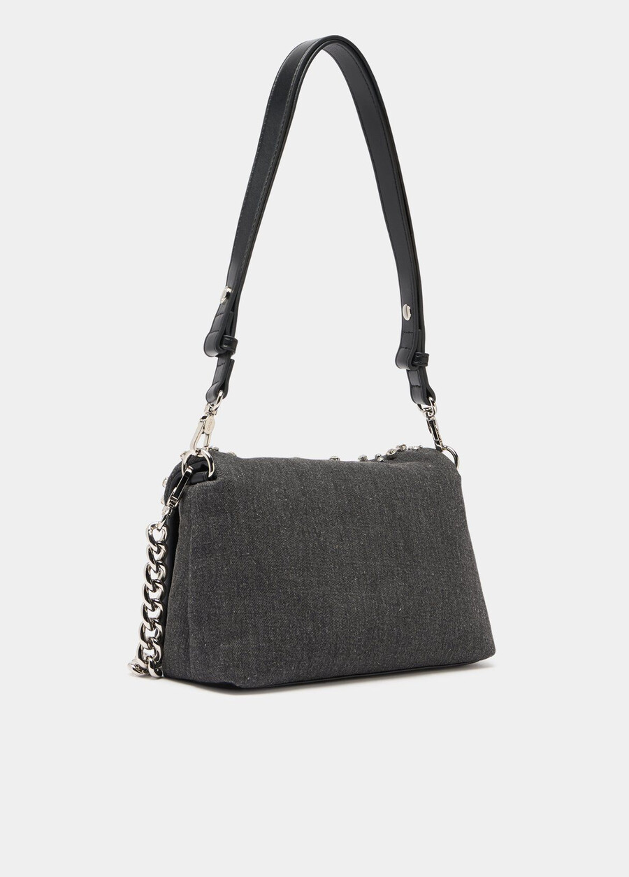 medium quilted lapuffy bag
