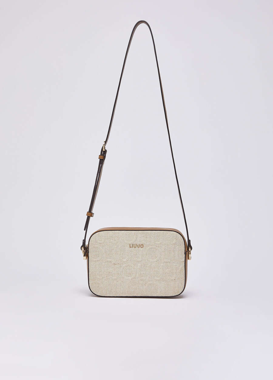 medium jute crossbody bag