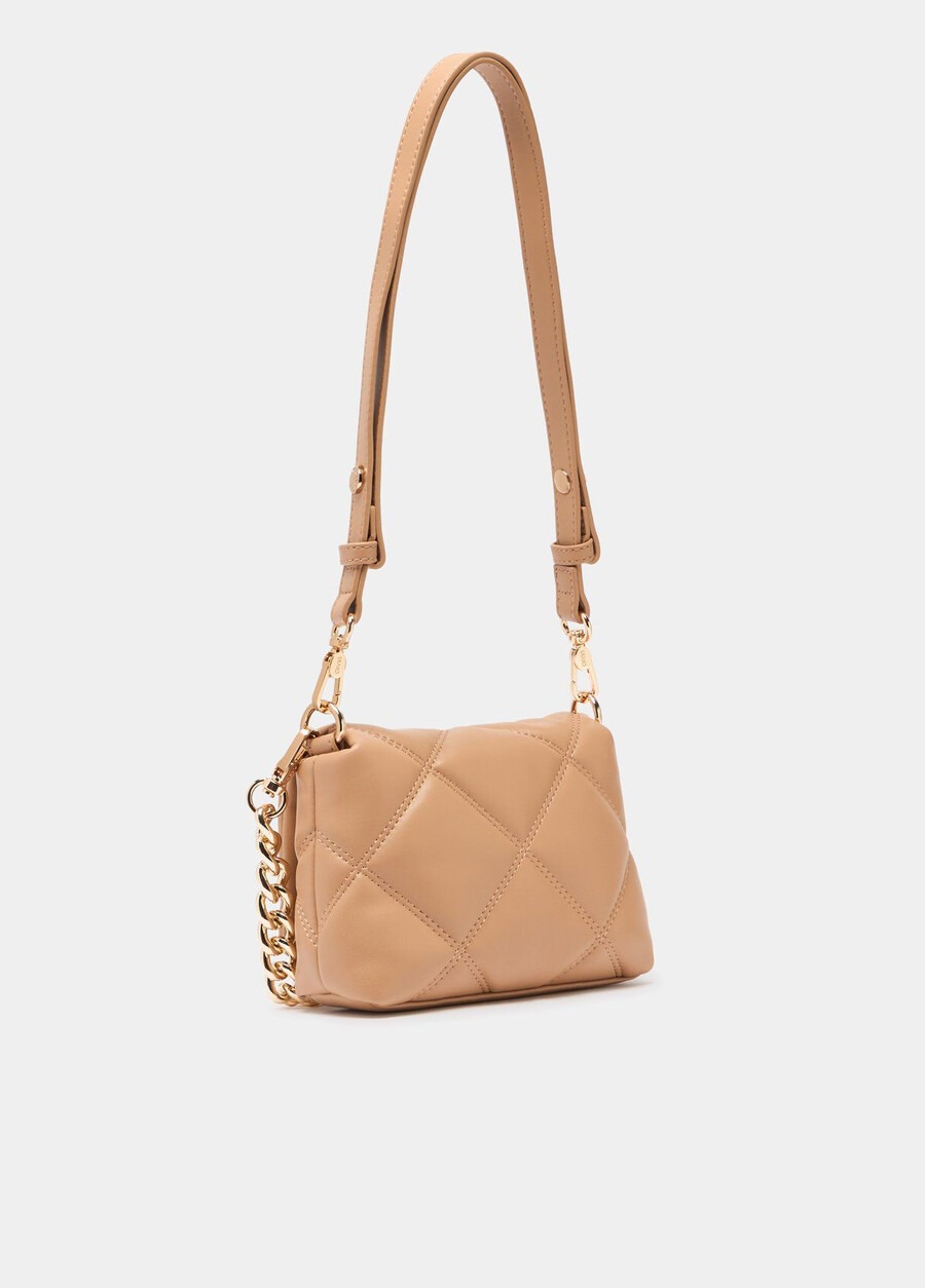 small quilted lapuffy bag