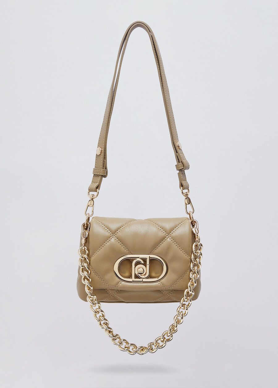 small quilted lapuffy bag