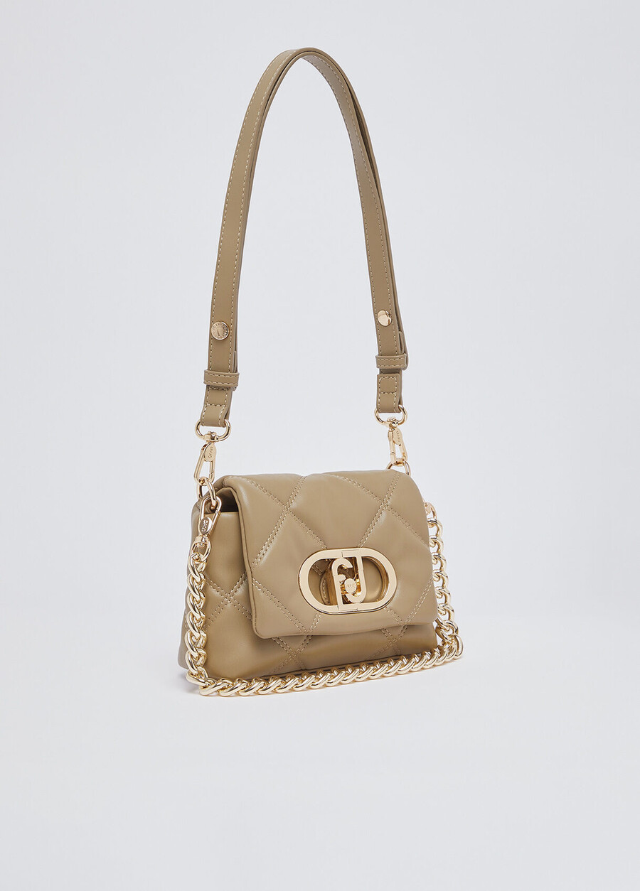 small quilted lapuffy bag