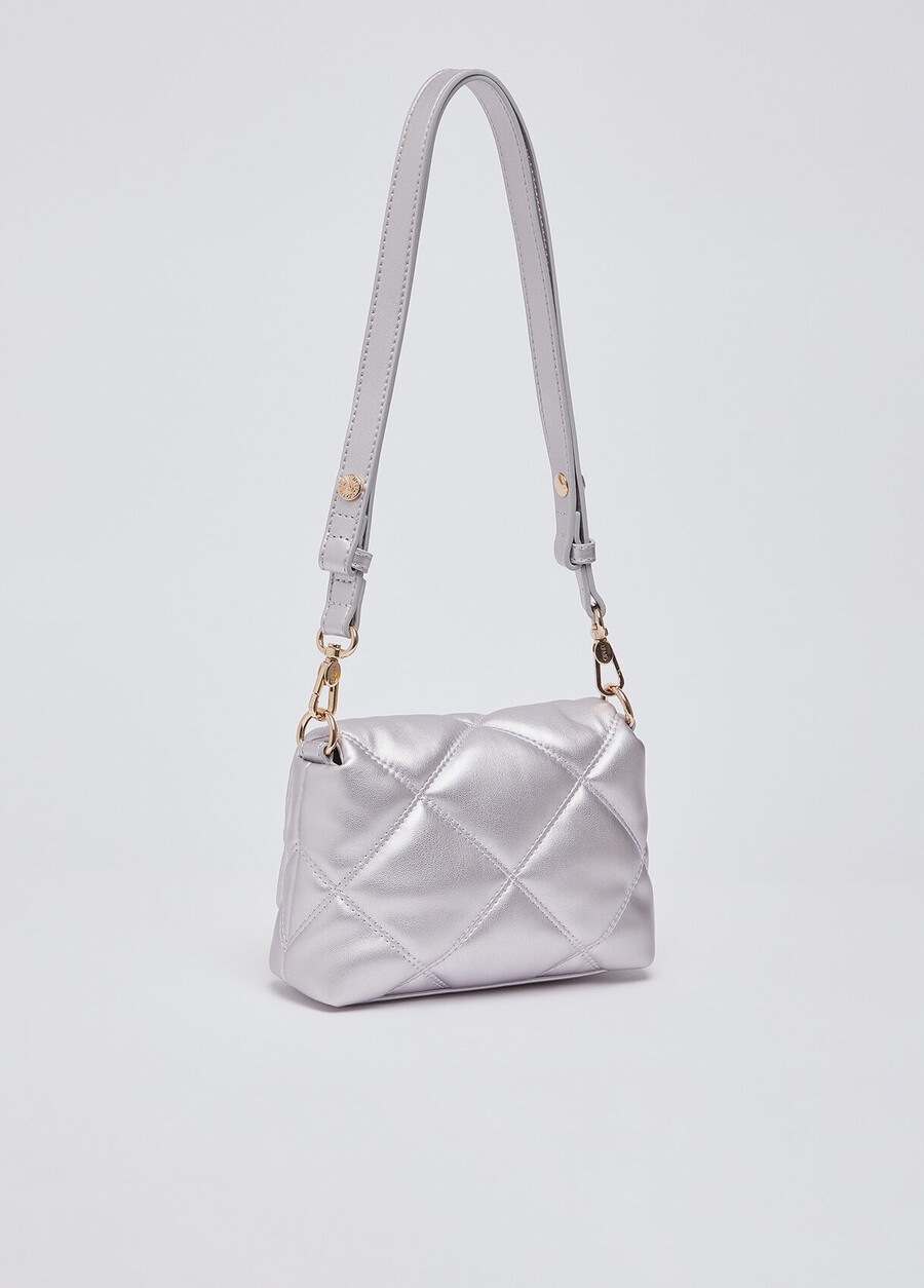 small quilted lapuffy bag