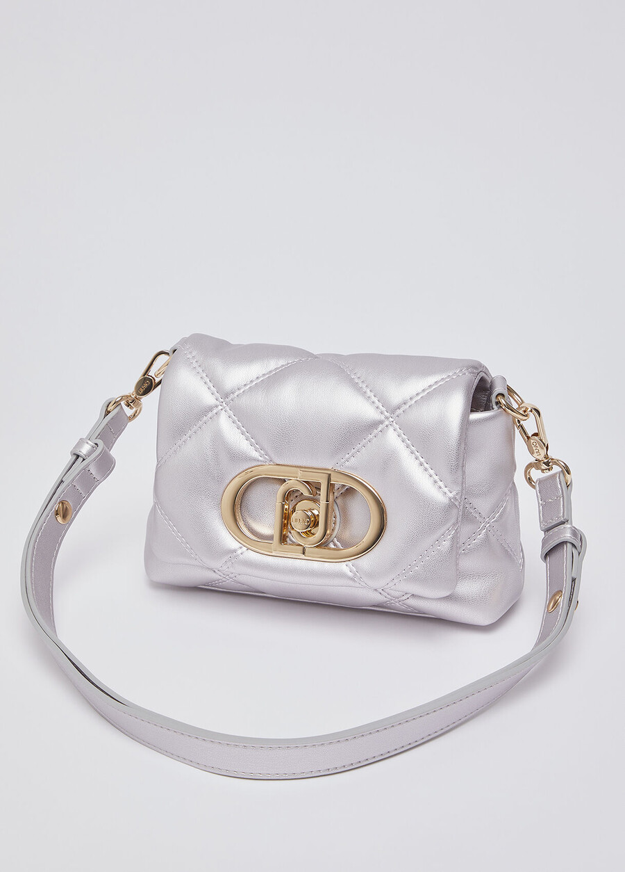 small quilted lapuffy bag