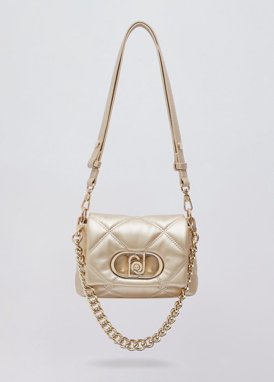 small quilted lapuffy bag