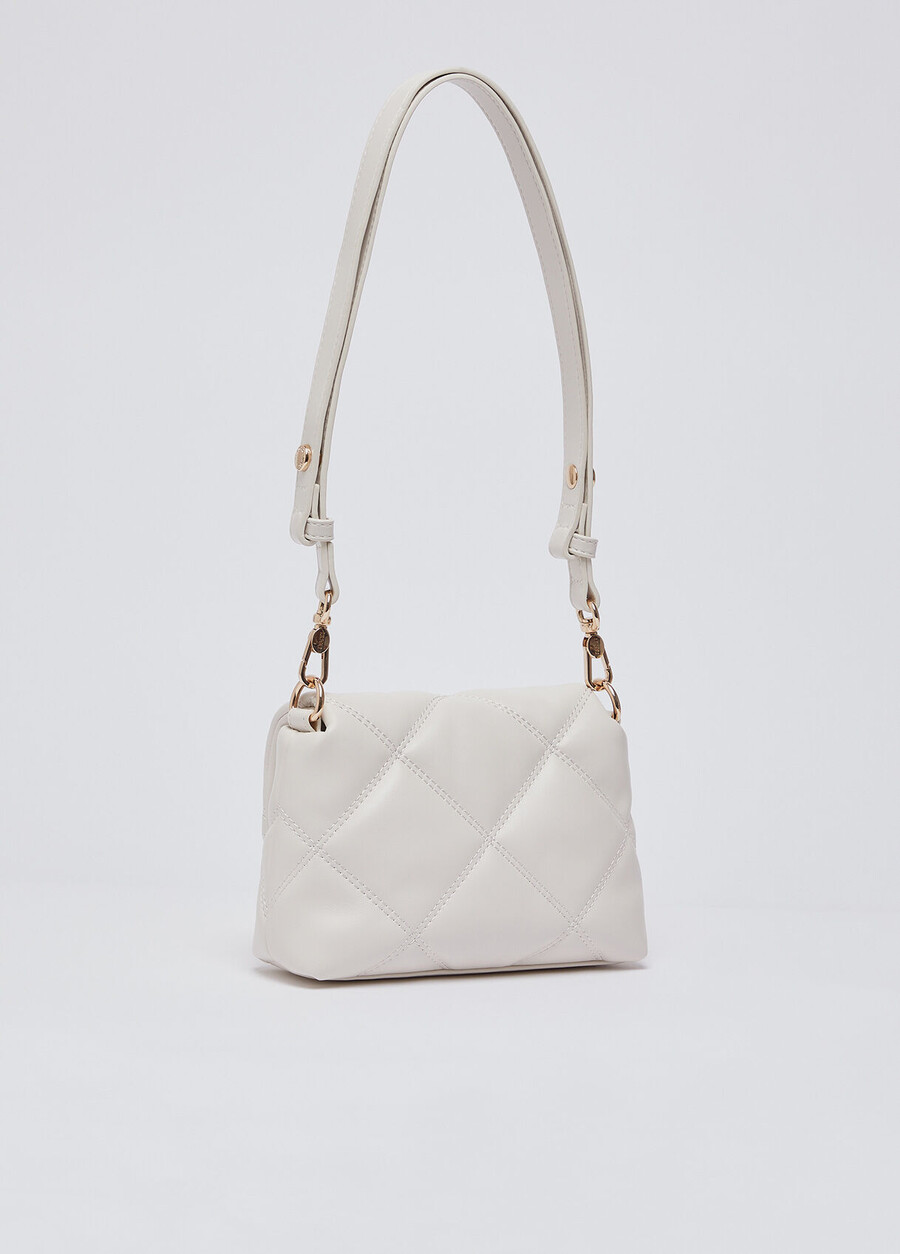 small quilted lapuffy bag