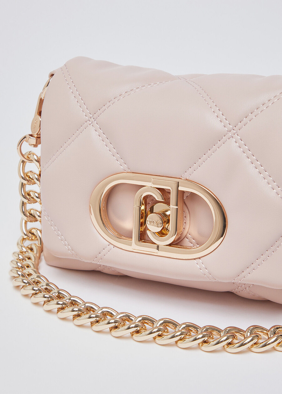 small quilted lapuffy bag