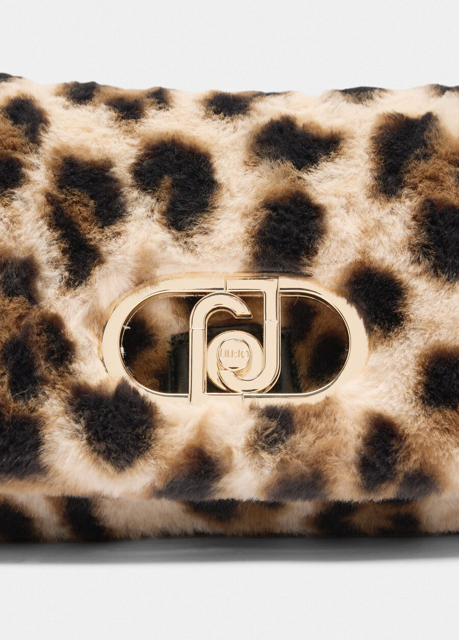 medium animal-print lapuffy bag