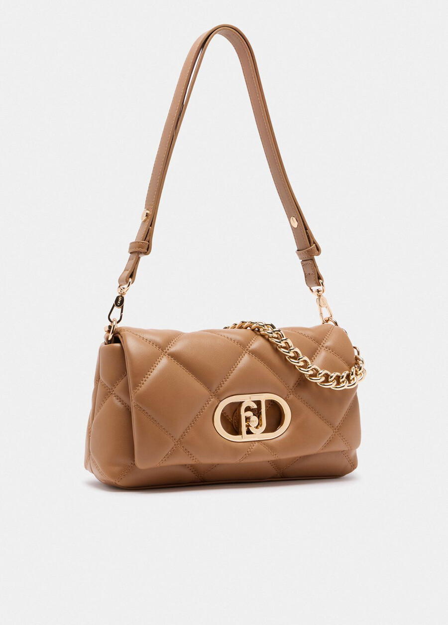 medium quilted lapuffy bag