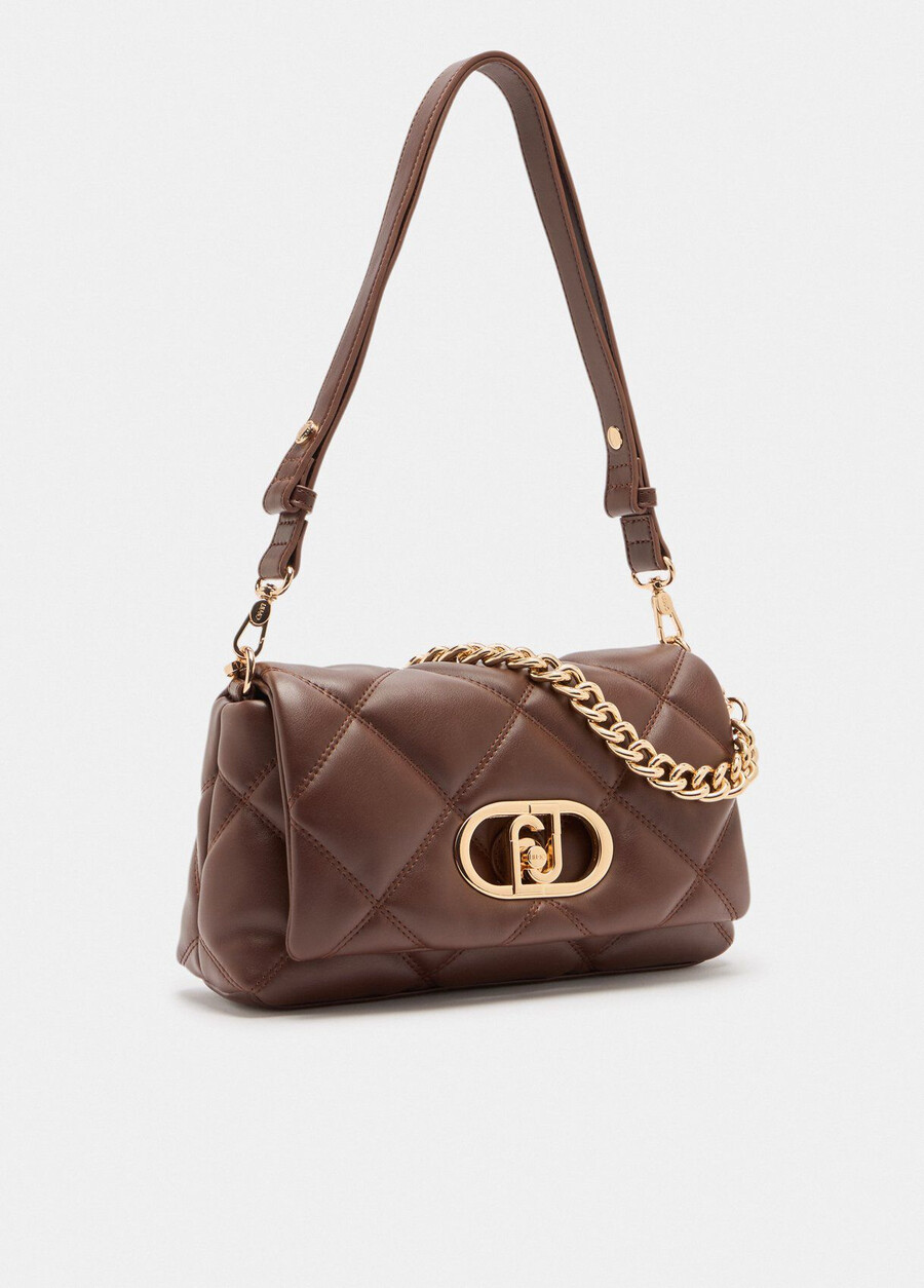 medium quilted lapuffy bag