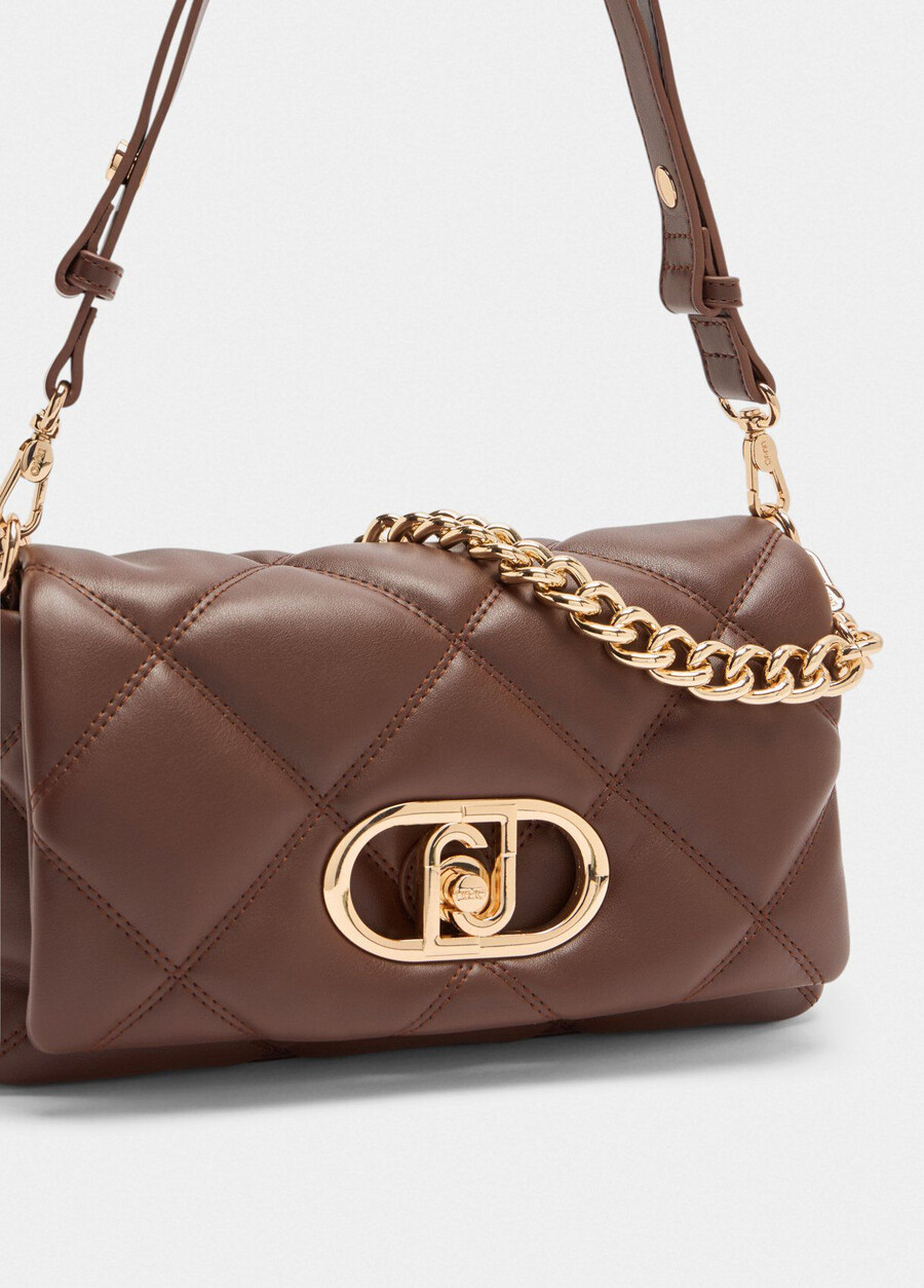medium quilted lapuffy bag