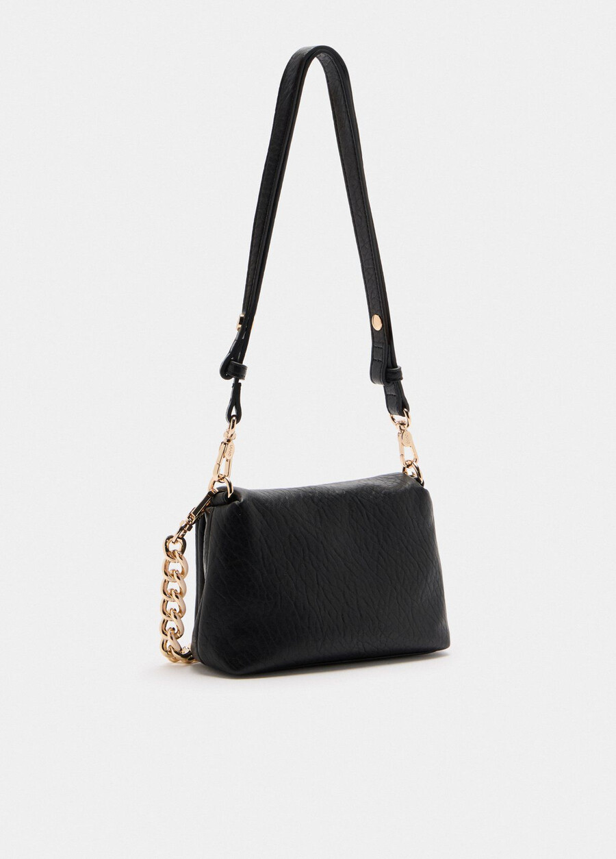 small lapuffy bag