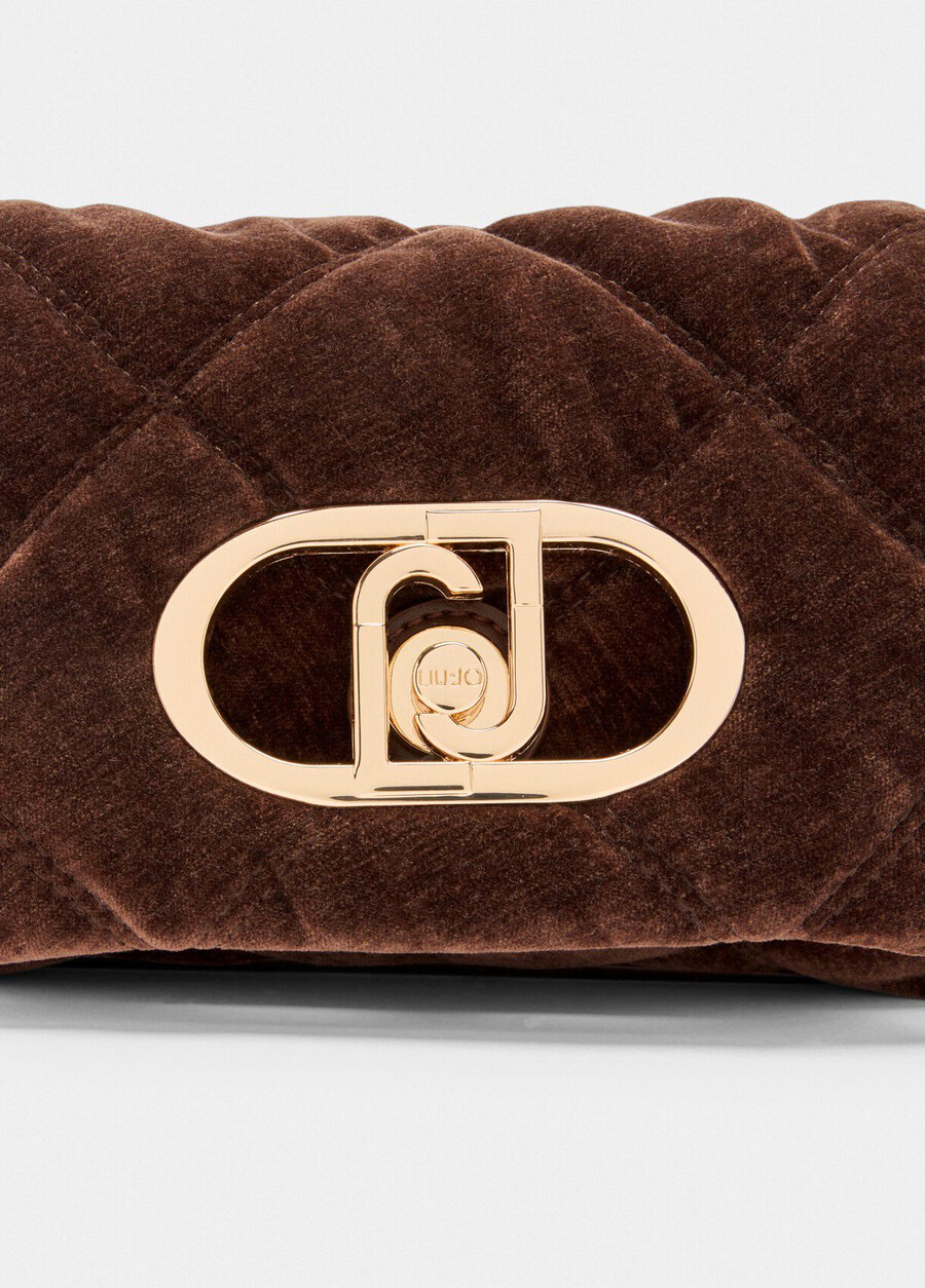 small velvet lapuffy bag