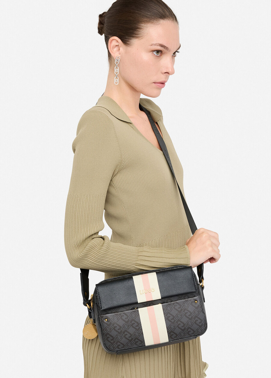 medium crossbody bag with charm