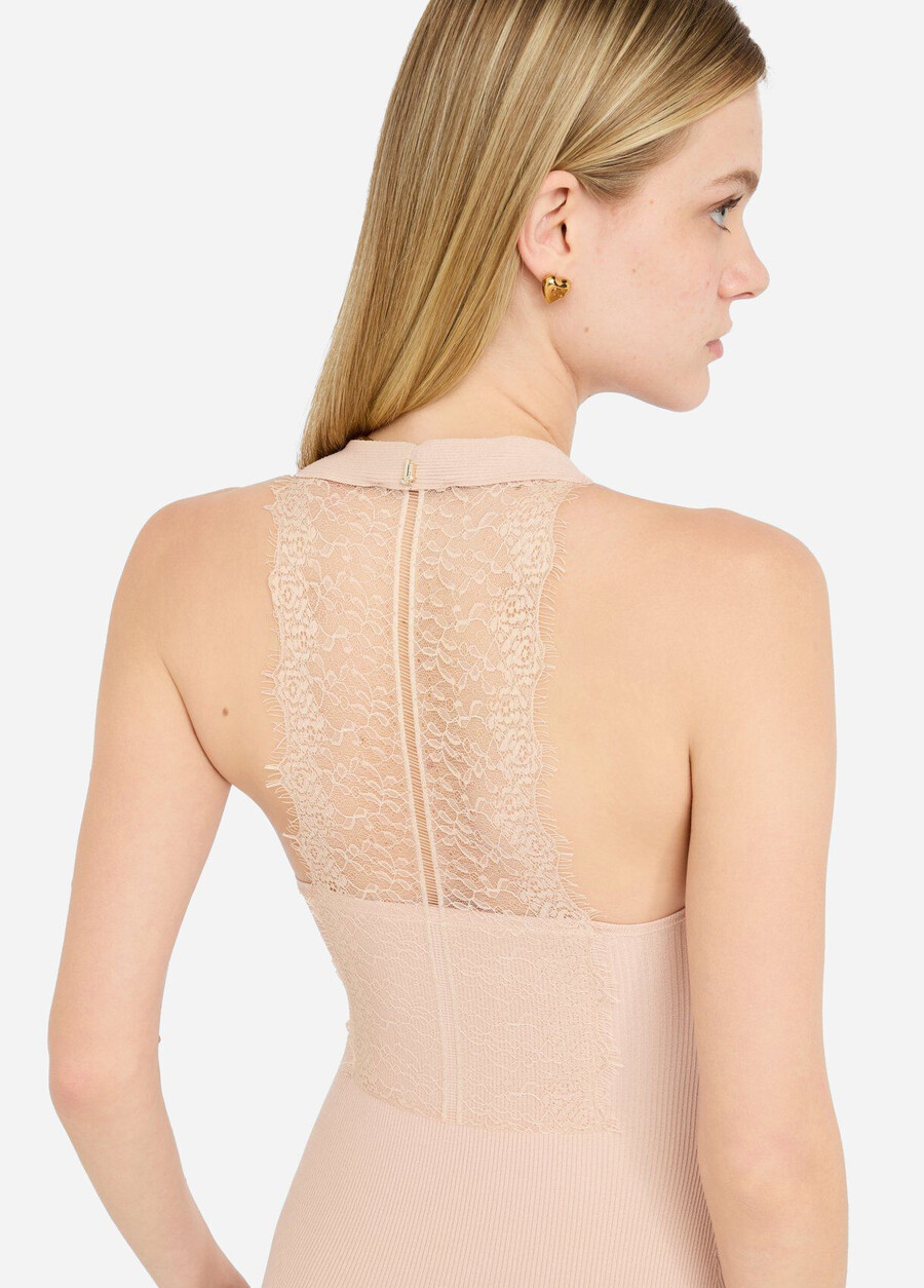 long knit dress