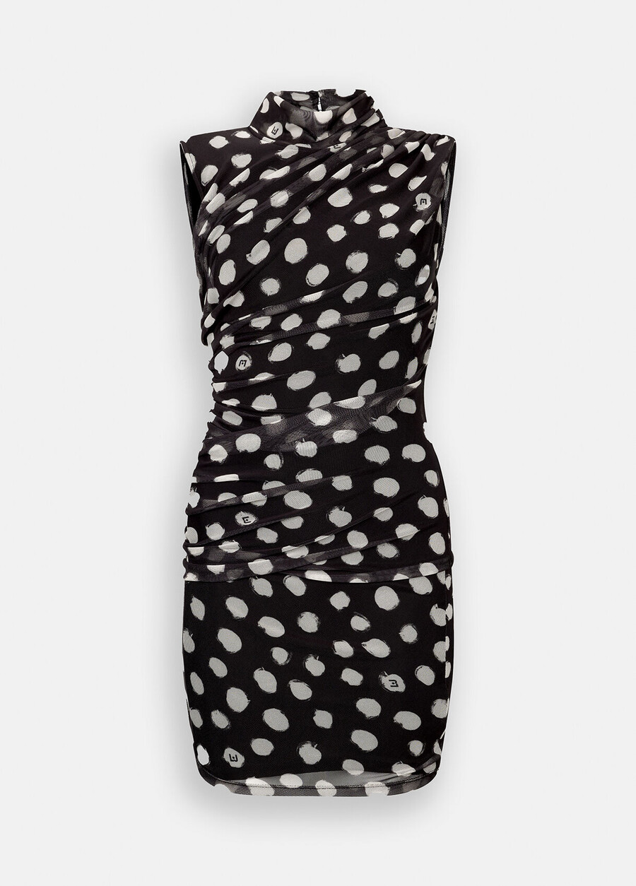 short polka dot dress