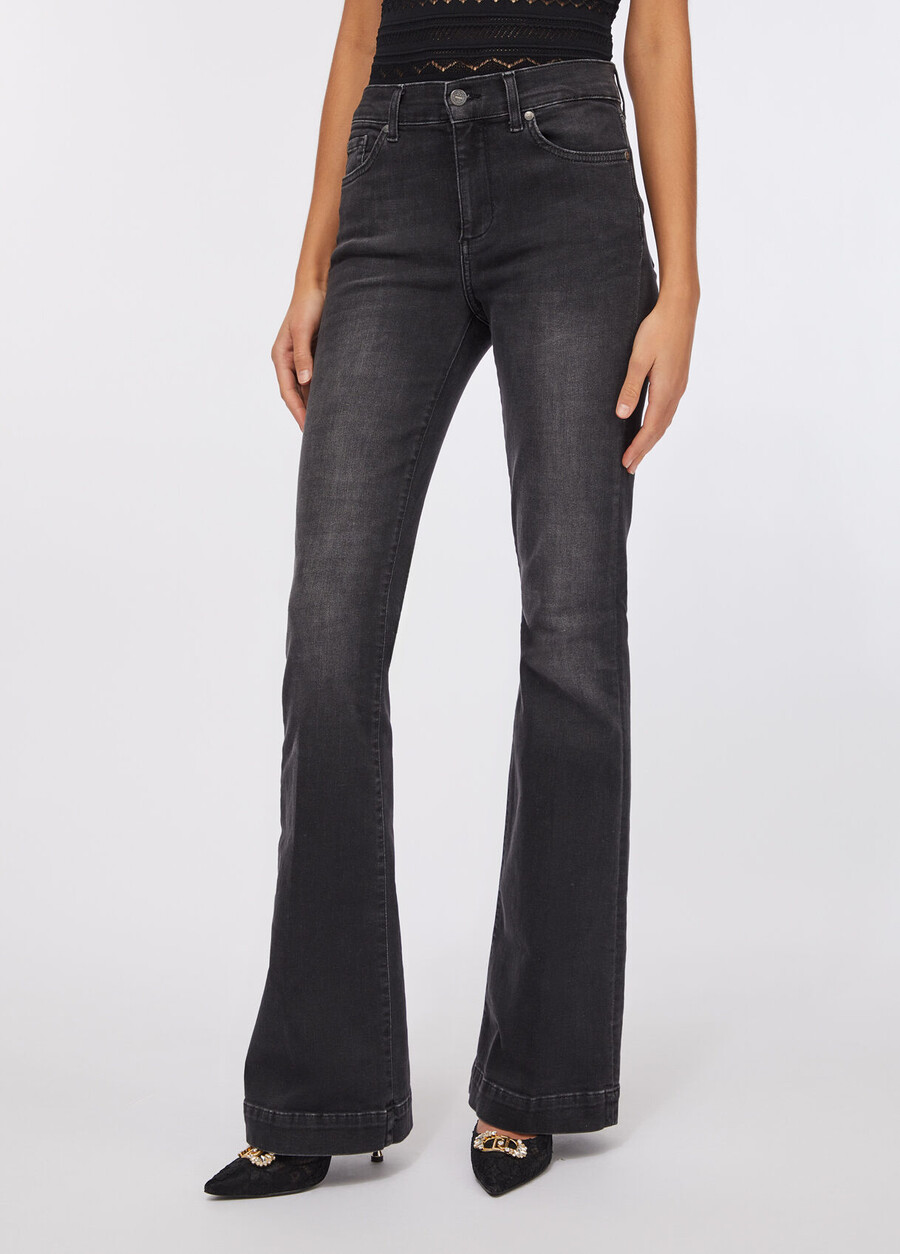 liu jo better flared jeans