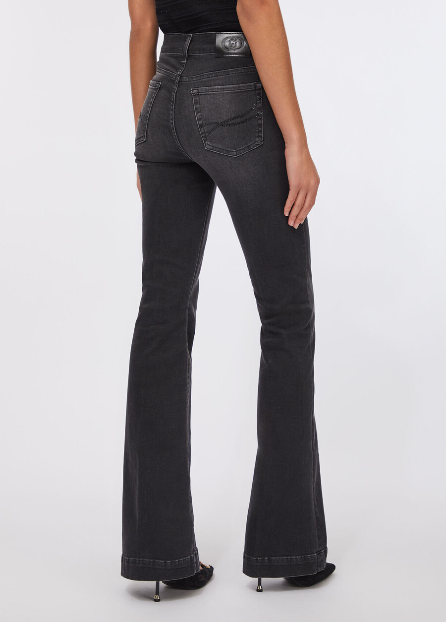 liu jo better flared jeans