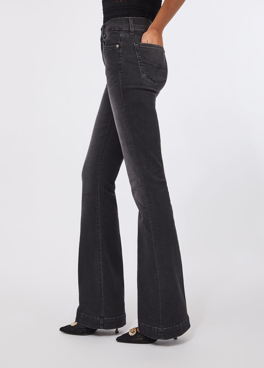 liu jo better flared jeans