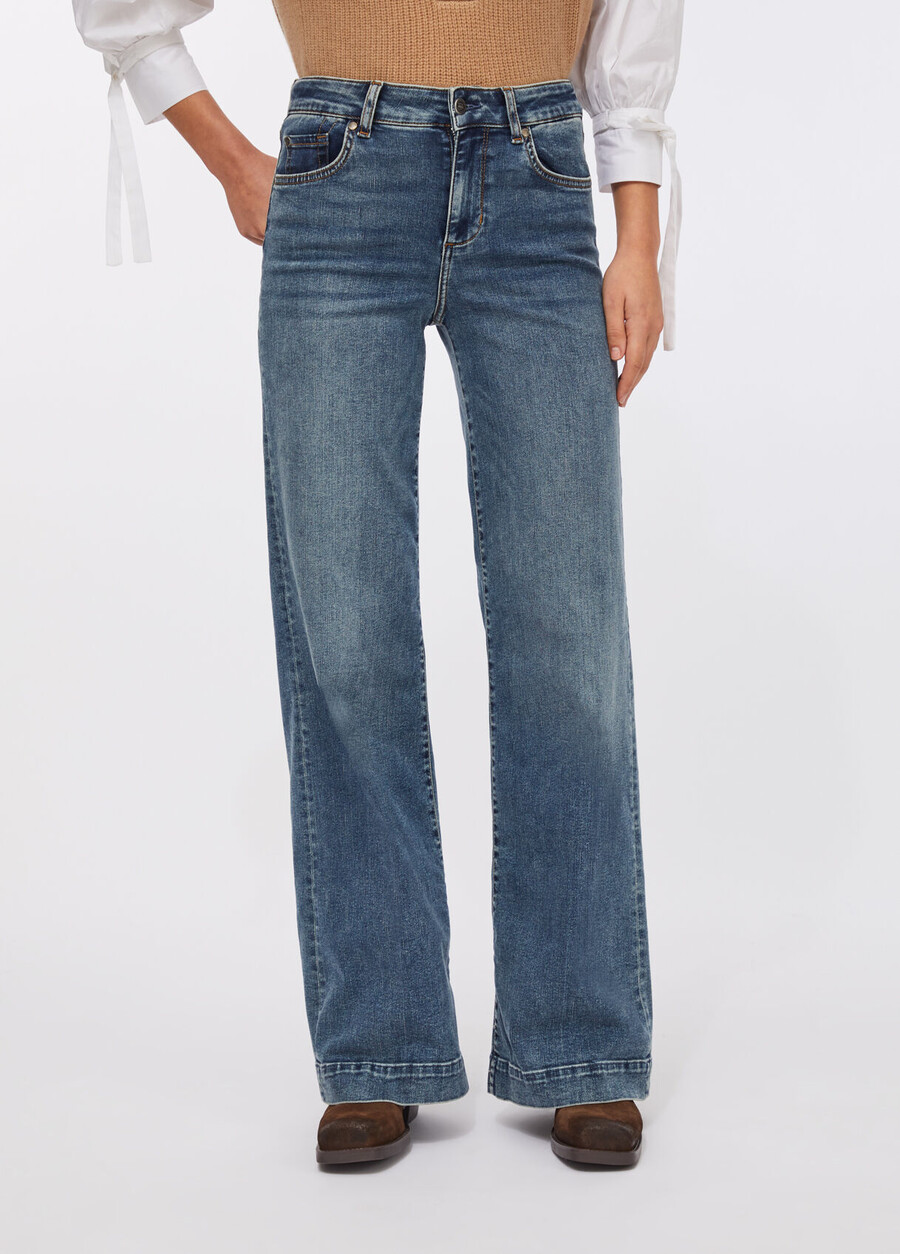 liu jo better flared jeans