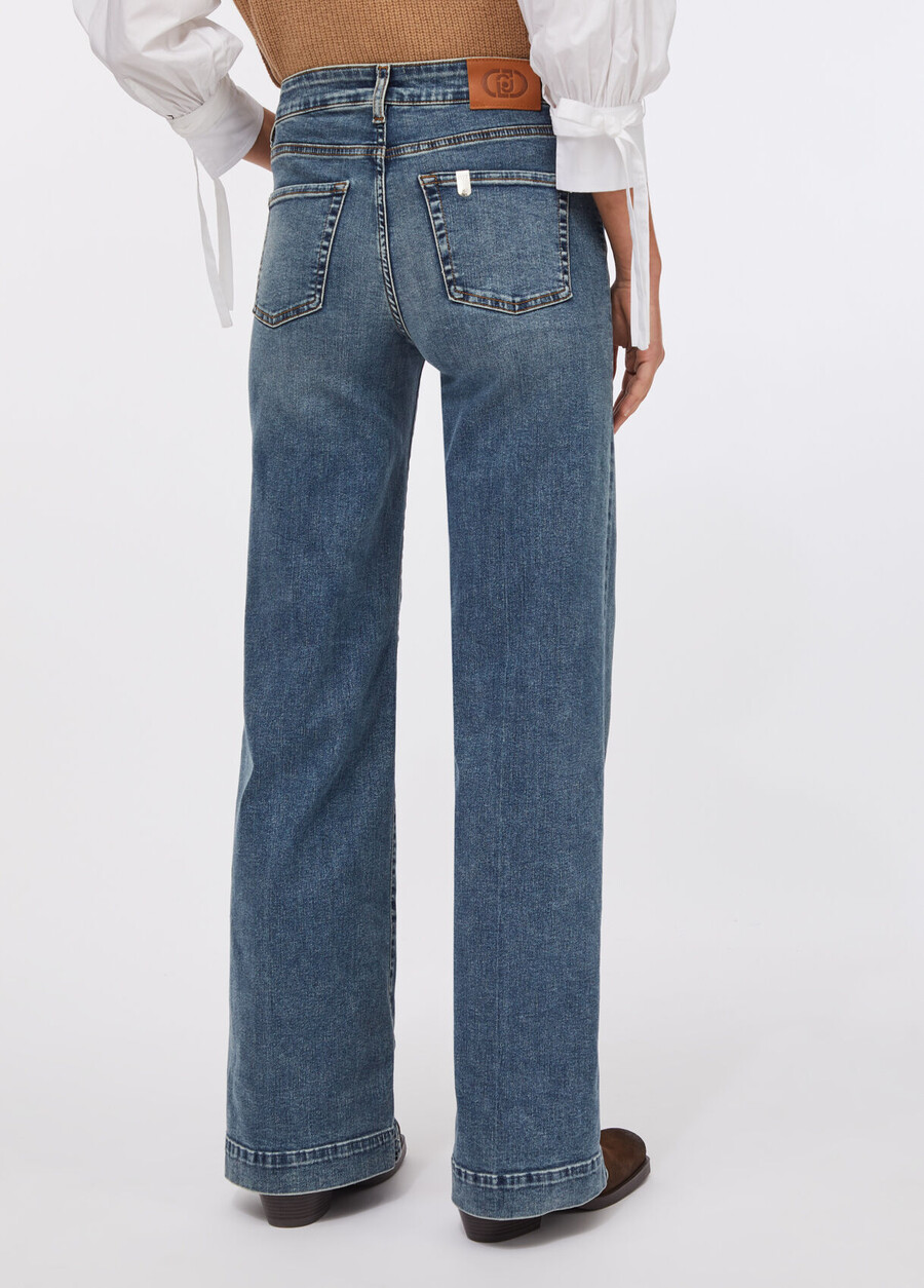 liu jo better flared jeans