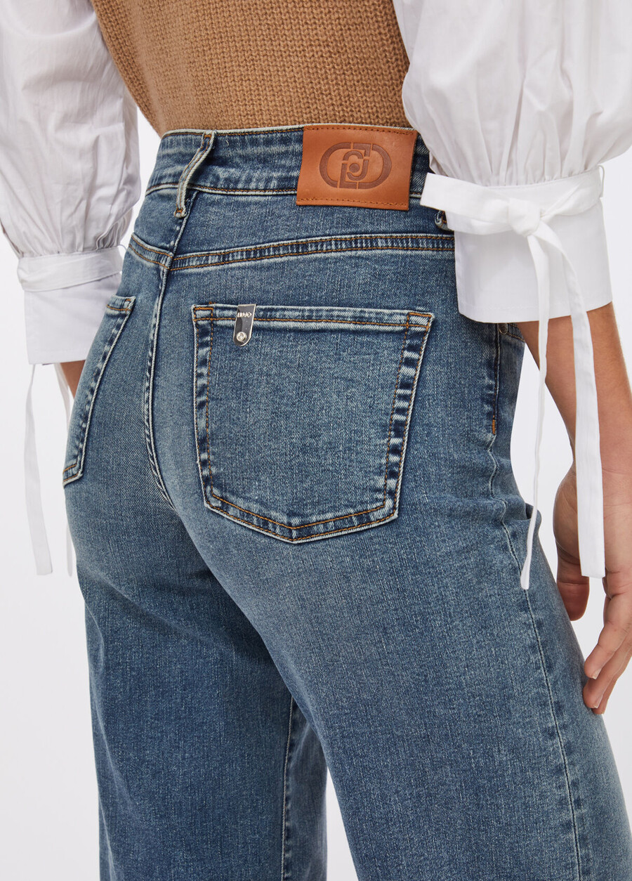 liu jo better flared jeans