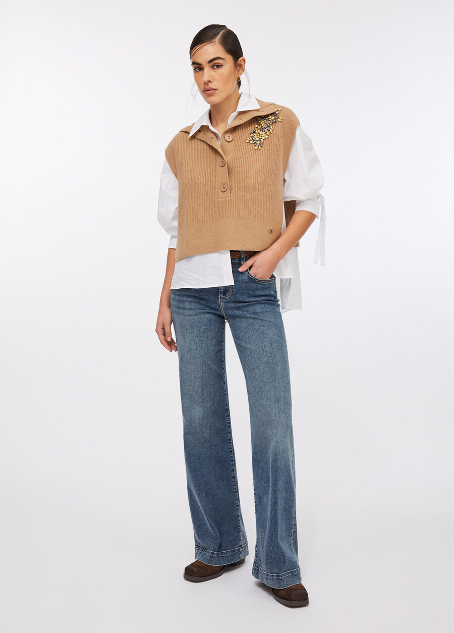 liu jo better flared jeans