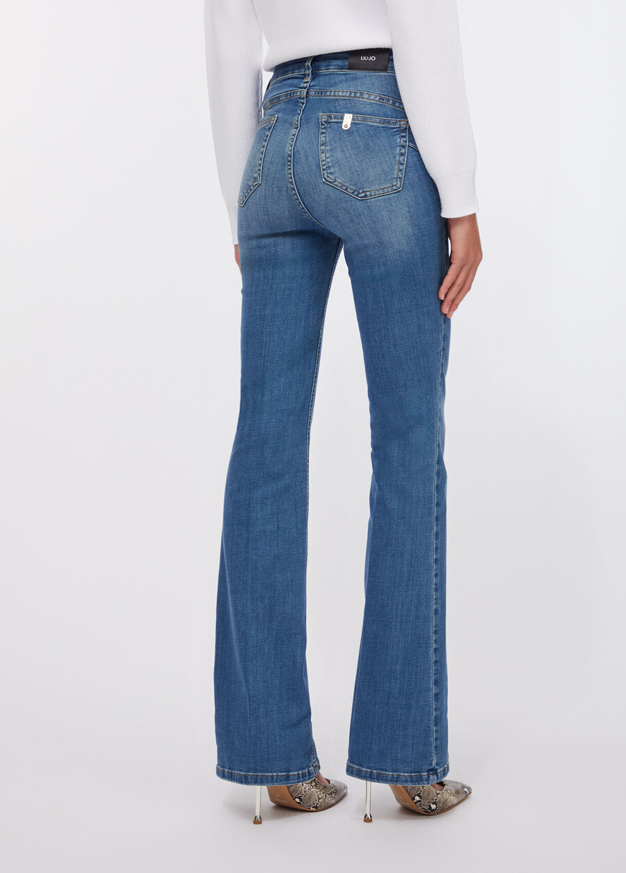 bottom up flared jeans
