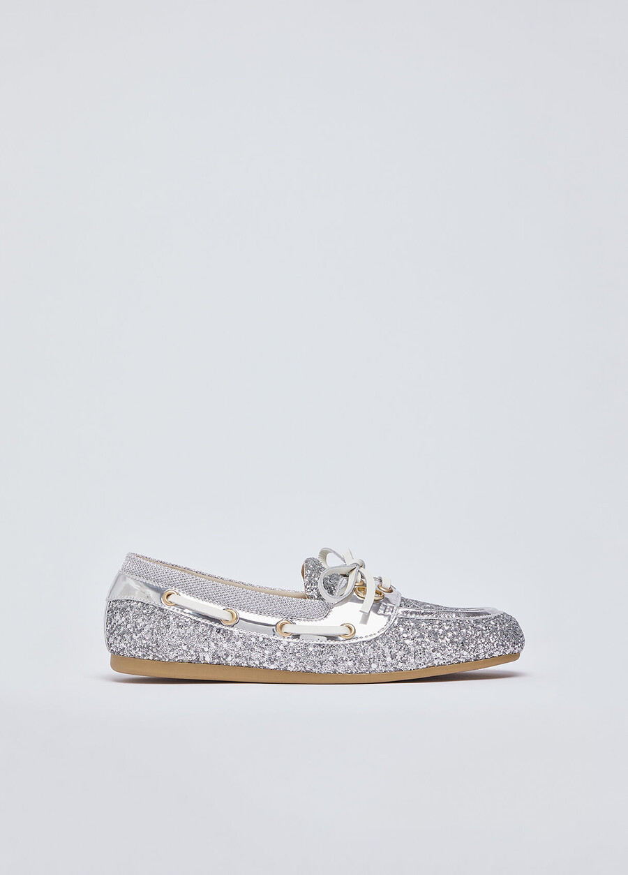 full-glitter loafers
