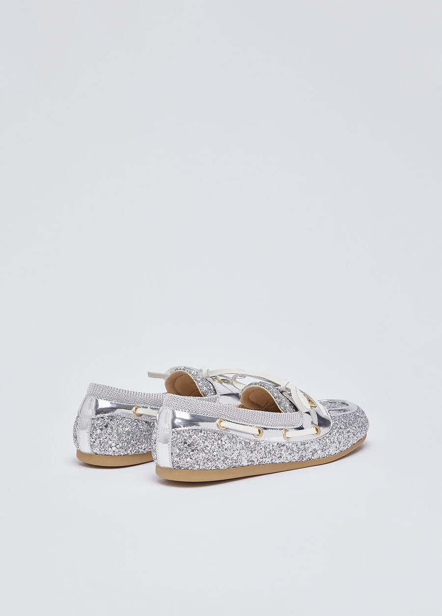 full-glitter loafers