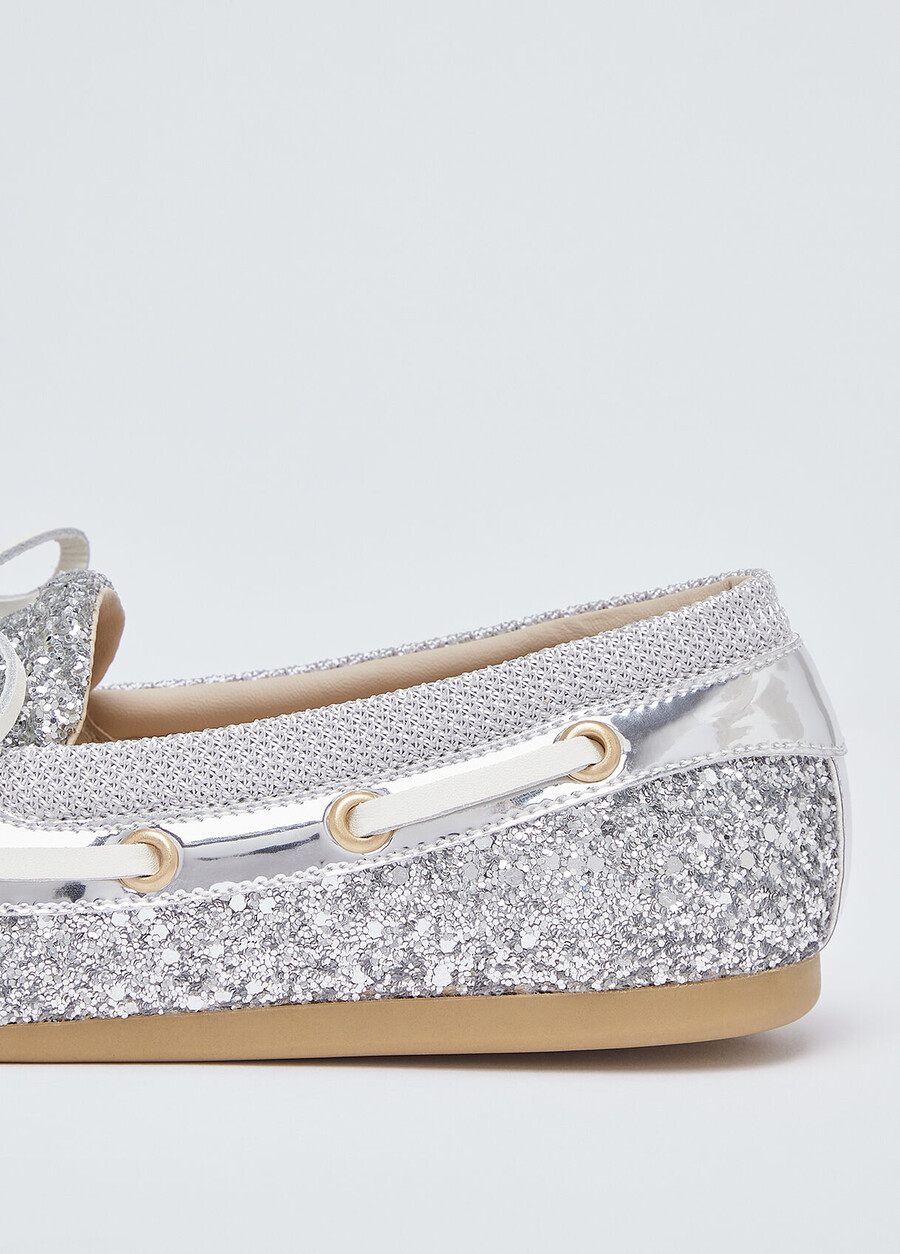 full-glitter loafers