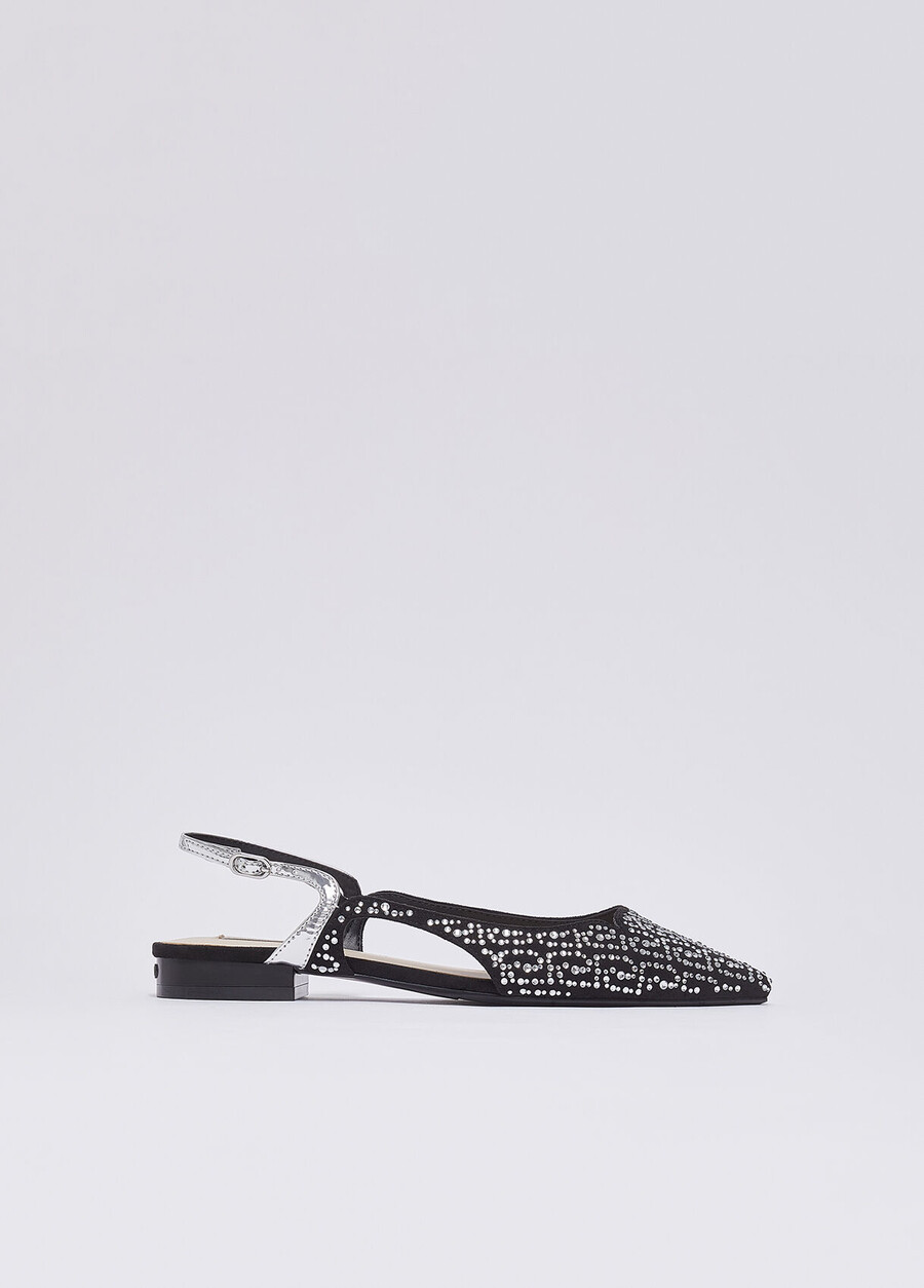 full rhinestone slingbacks