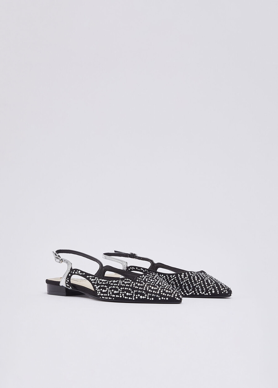 full rhinestone slingbacks