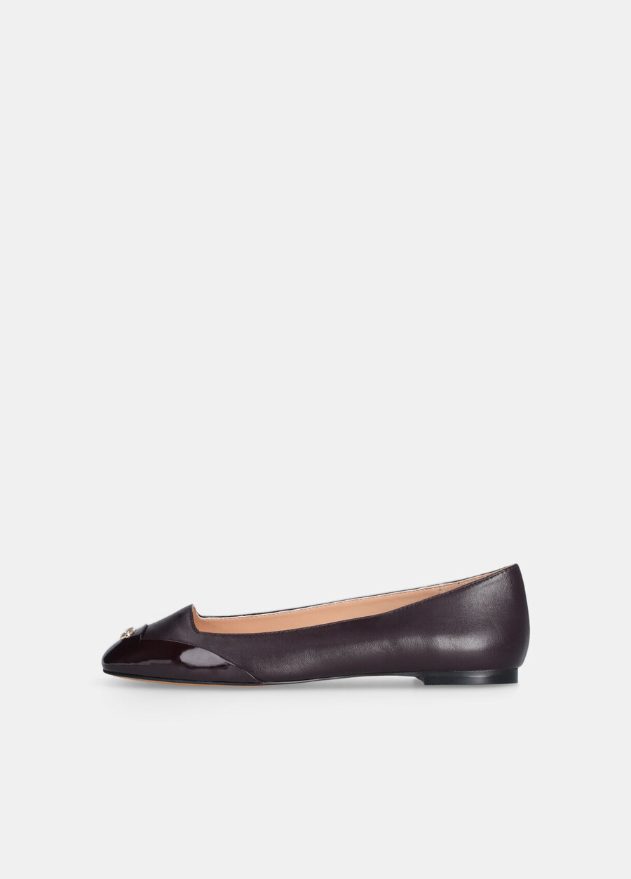 nappa leather ballet flats