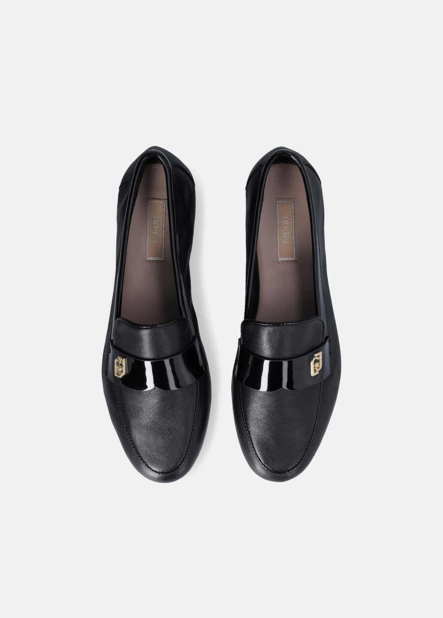 leather moccasins