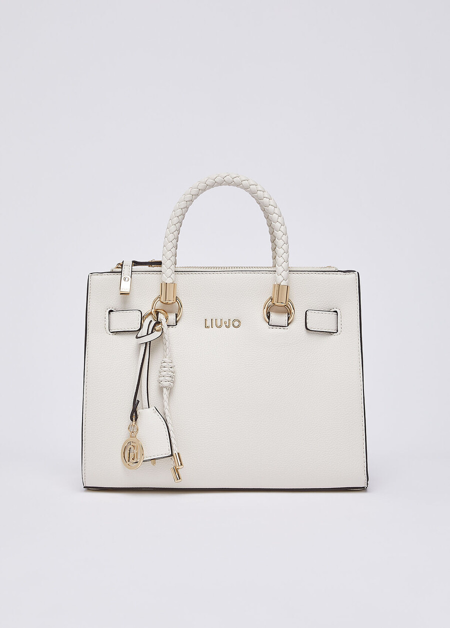 small satchel bag with charms