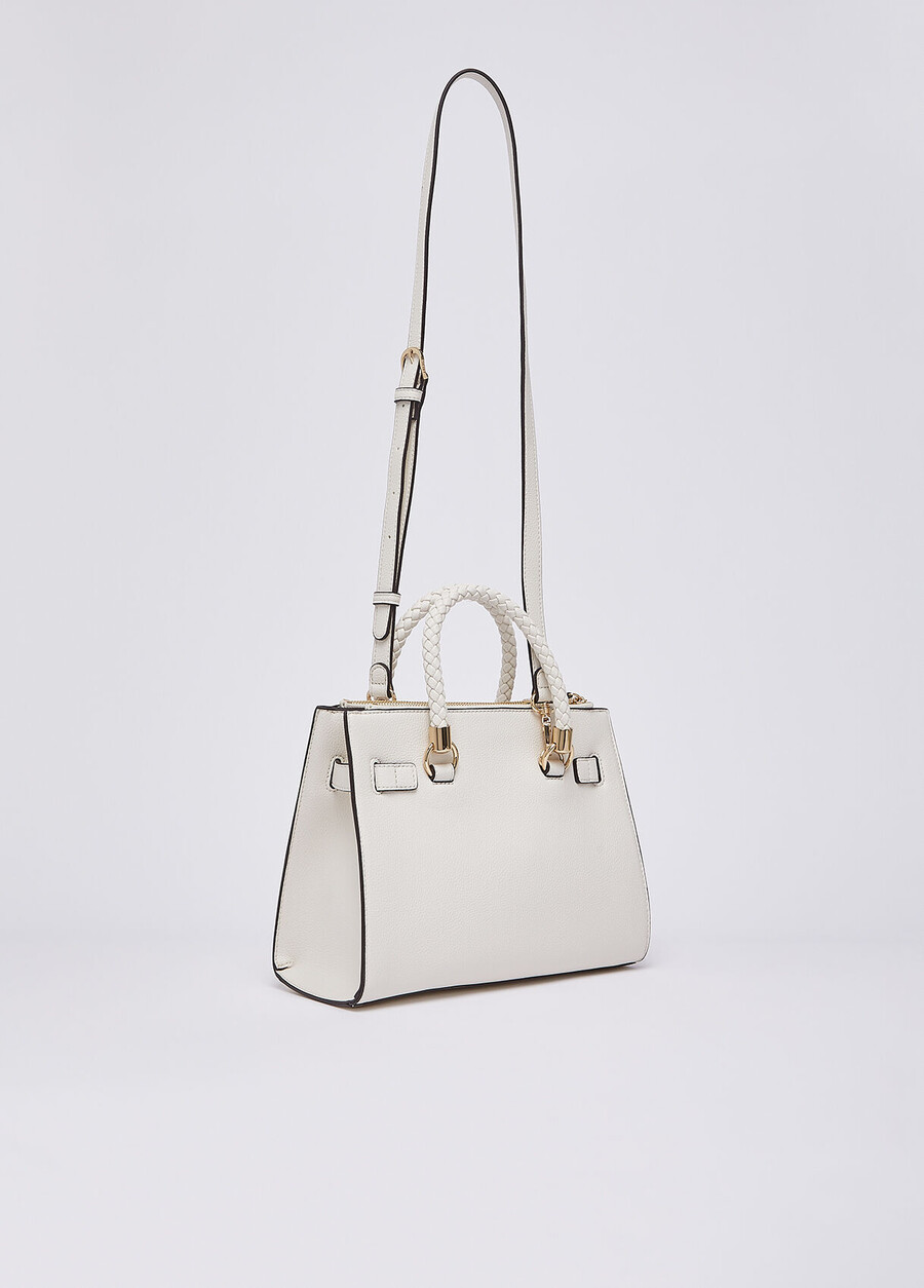 small satchel bag with charms