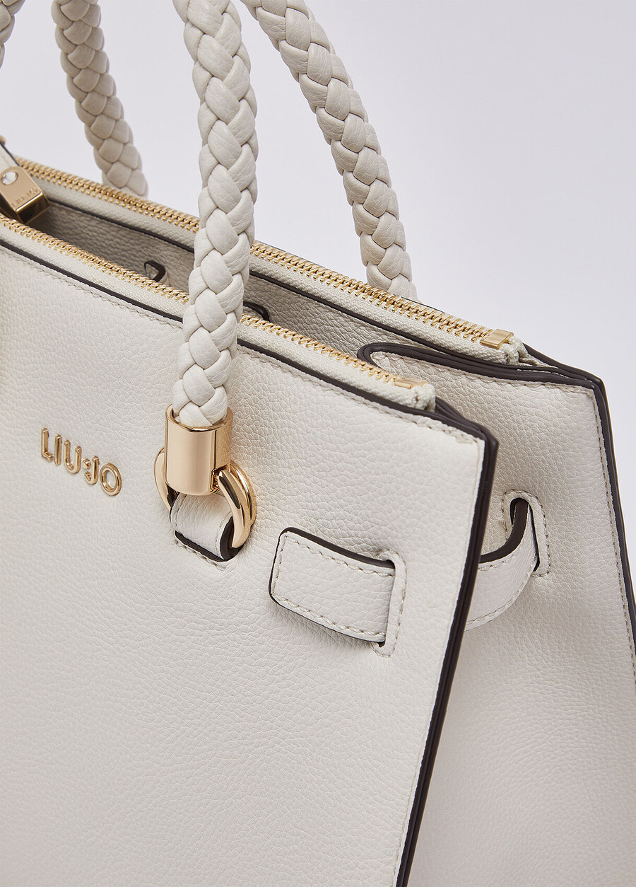 small satchel bag with charms