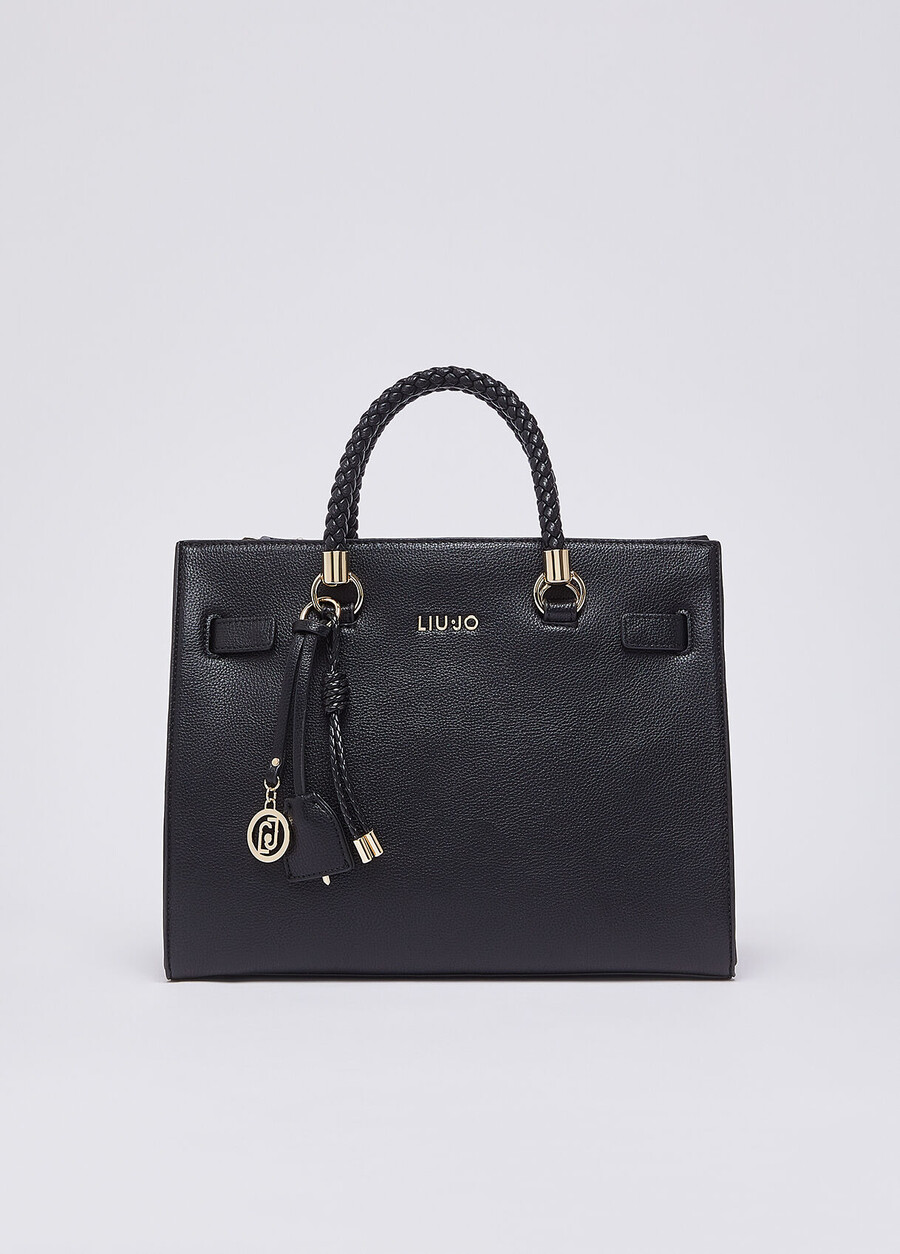 medium satchel with charms