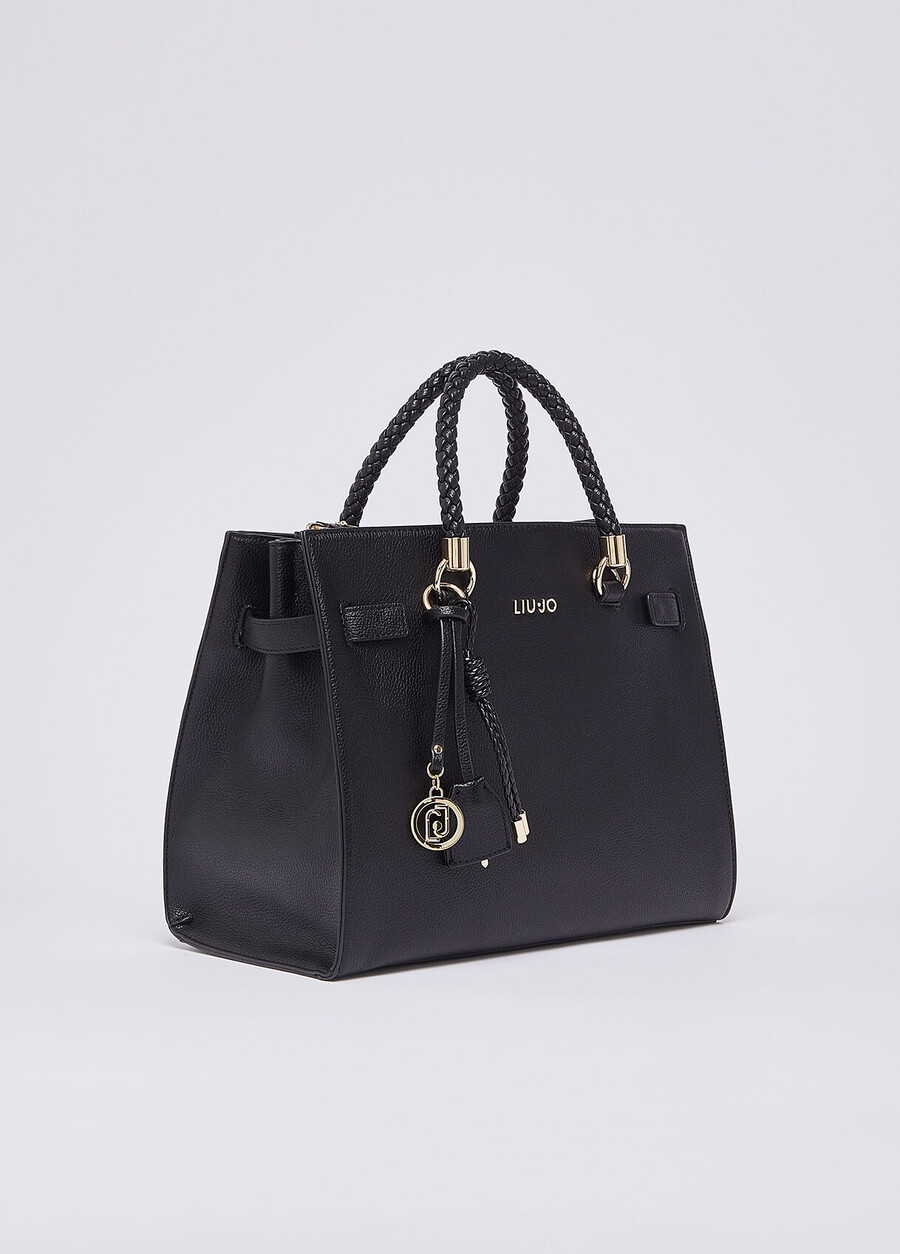 medium satchel with charms