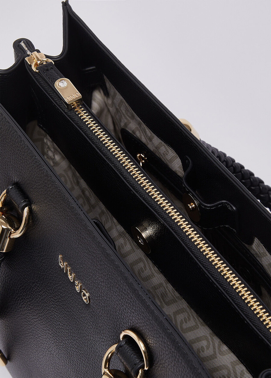 medium satchel with charms