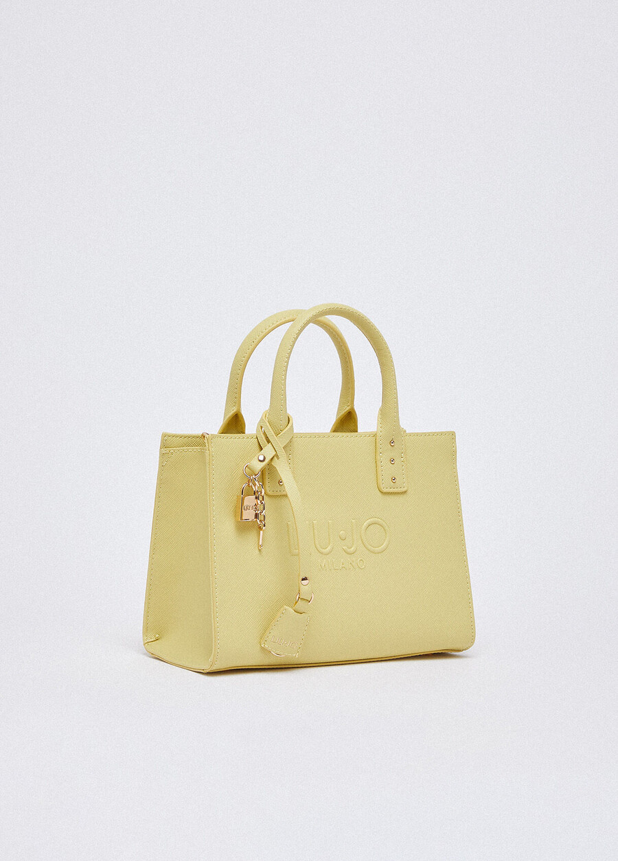small handbag with charm