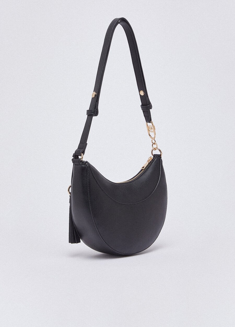 medium hobo bag with charm