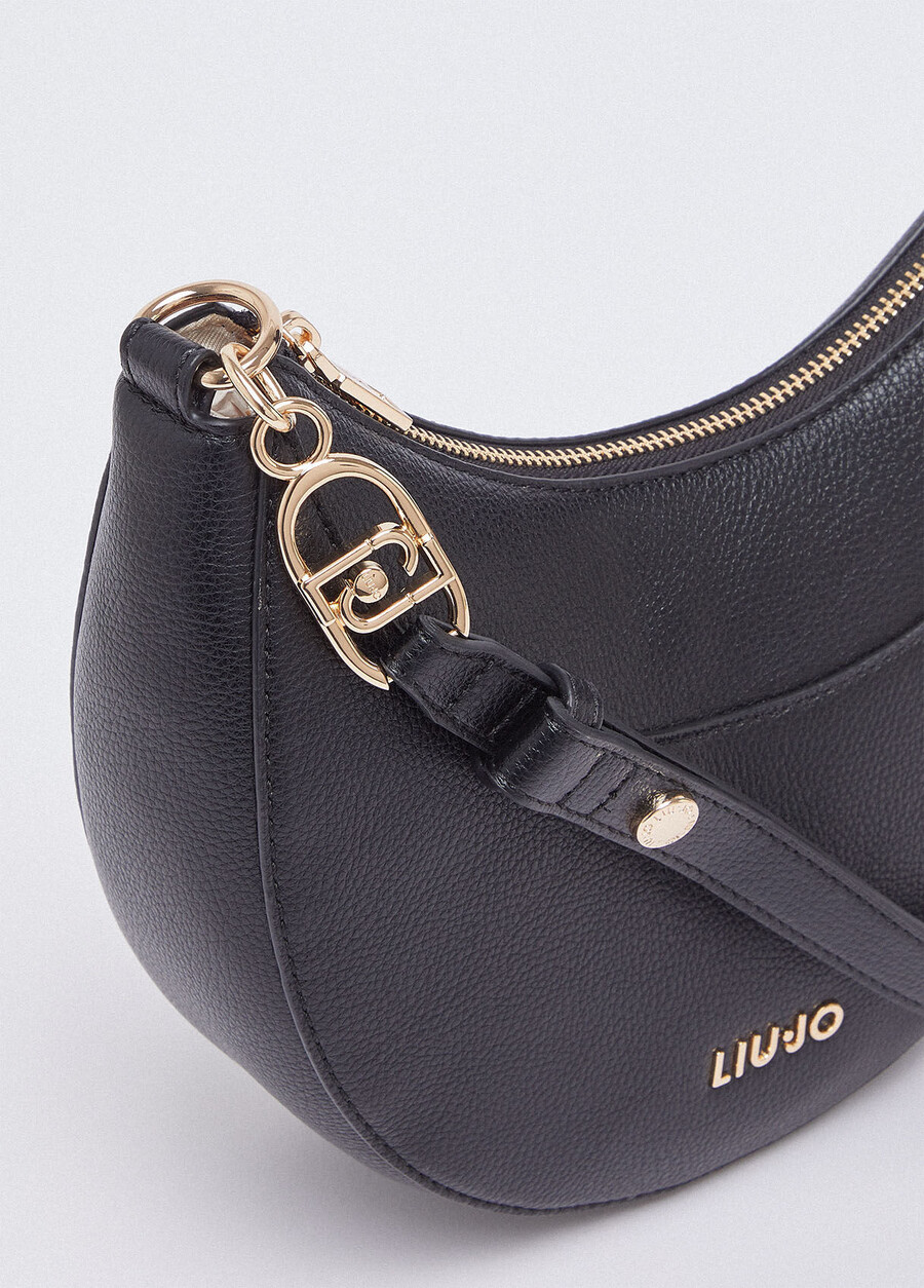 medium hobo bag with charm
