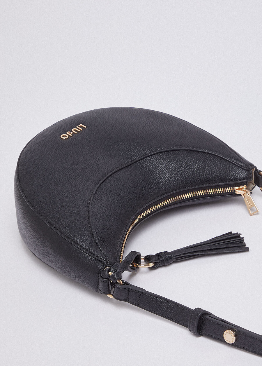 medium hobo bag with charm