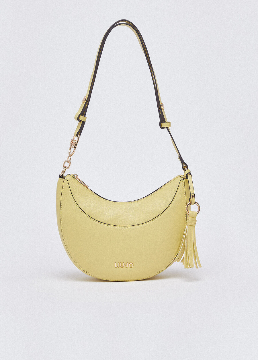 medium hobo bag with charm