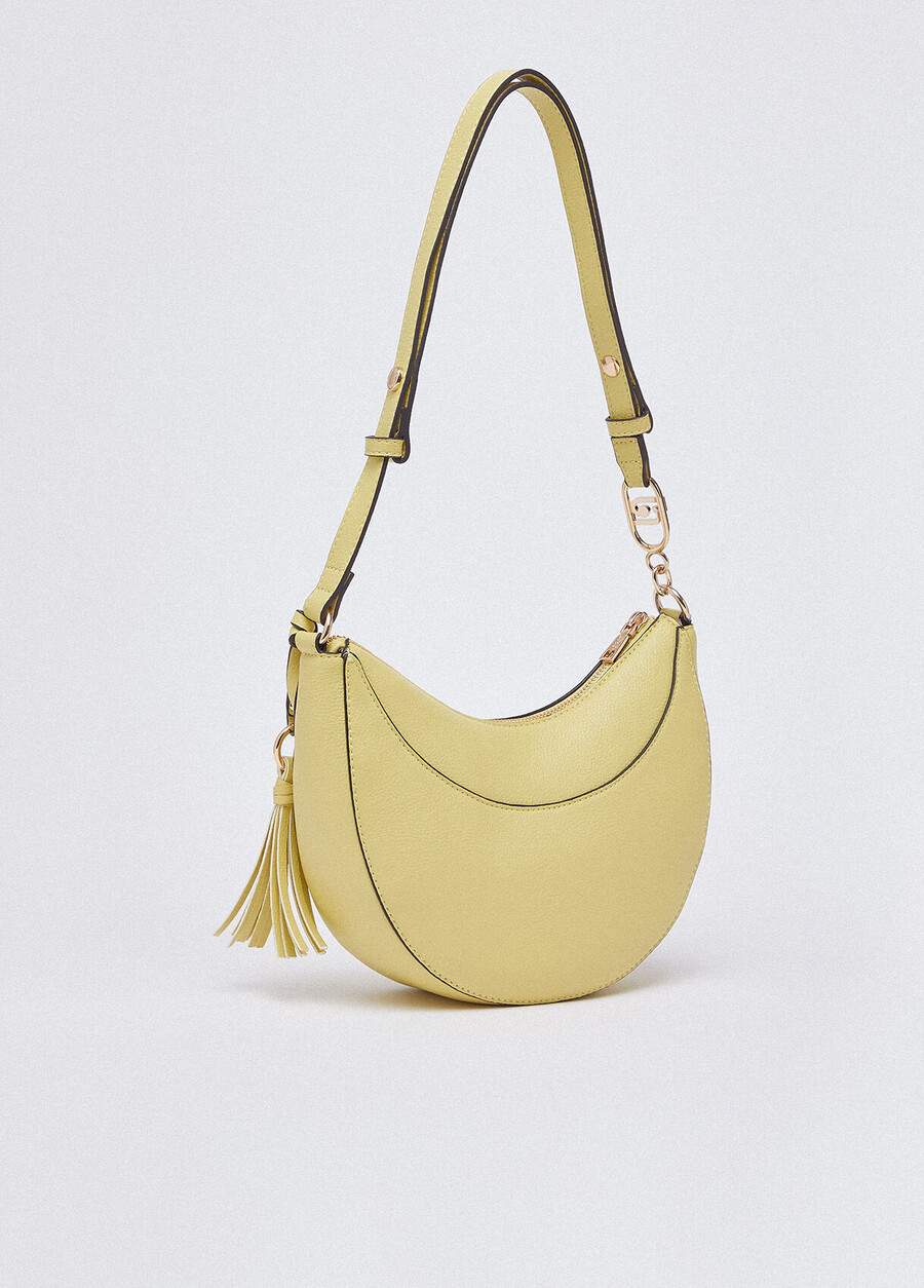 medium hobo bag with charm