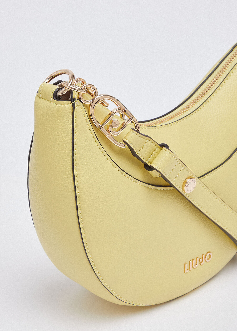 medium hobo bag with charm