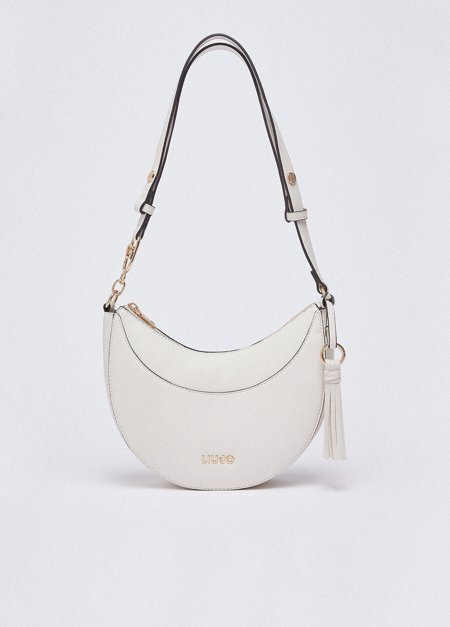 medium hobo bag with charm